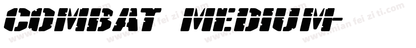 Combat Medium字体转换